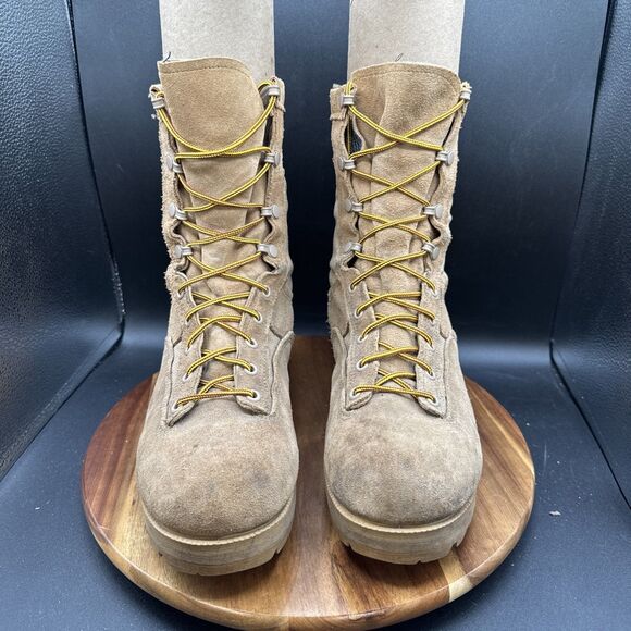 Belleville ICWT Tan Combat Boots Mens Size 9.5 Military Issue 277-104 Waterproof - Picture 2 of 8